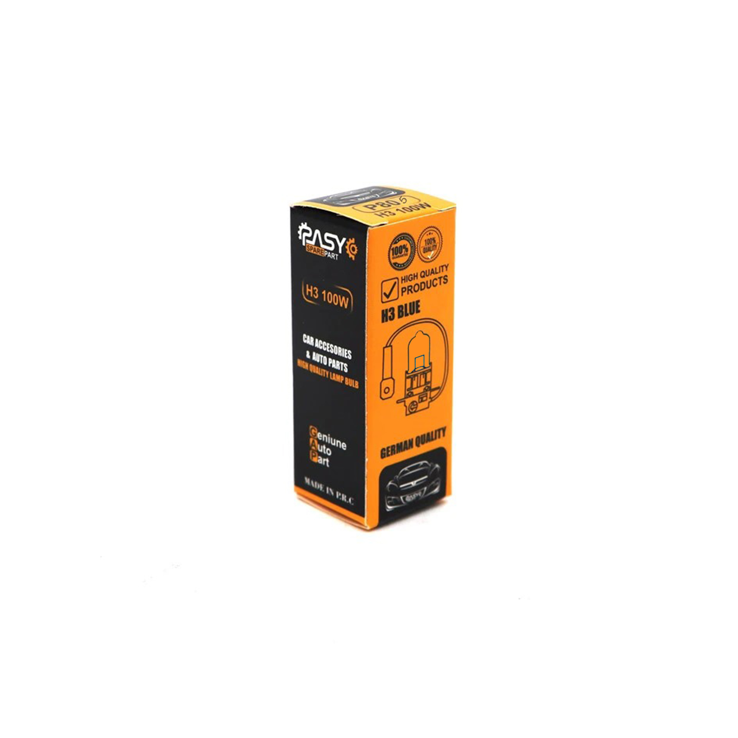لامپ خودرو پاسیکو مدل 100W P805 پایه H3 بسته دو عددی | گارانتی اصالت و سلامت فیزیکی کالا لامپ خودرو پاسیکو مدل 100W P805 پایه H3 بسته دو عددی | گارانتی اصالت و سلامت فیزیکی کالا