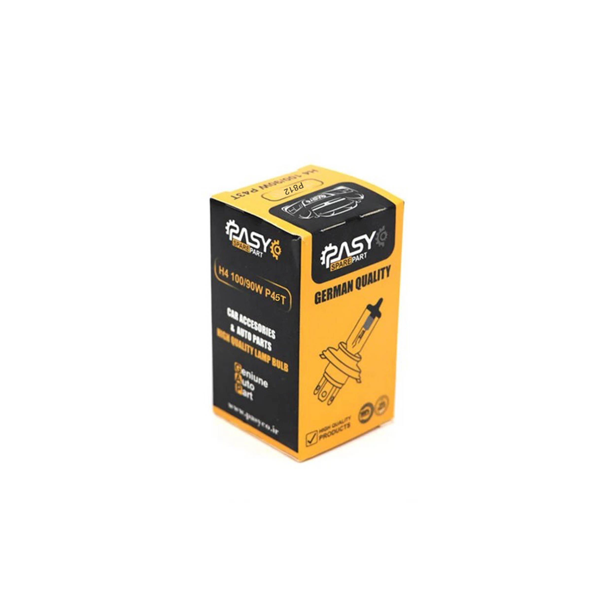 لامپ خودرو پاسیکو مدل 90/100W P812 پایه H4 بسته دو عددی | گارانتی اصالت و سلامت فیزیکی کالا لامپ خودرو پاسیکو مدل 90/100W P812 پایه H4 بسته دو عددی | گارانتی اصالت و سلامت فیزیکی کالا