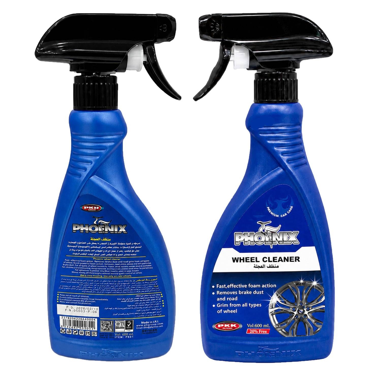 اسپری رینگ خودرو فونیکس مدل WHEEL CLEANER حجم 600 میلی لیتر | گارانتی اصالت و سلامت فیزیکی کالا اسپری رینگ خودرو فونیکس مدل WHEEL CLEANER حجم 600 میلی لیتر | گارانتی اصالت و سلامت فیزیکی کالا