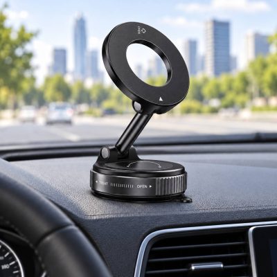 پایه نگهدارنده گوشی موبایل مدل K007 مناسب برای استفاده داخل خودرو با قابلیت تنظیم زاویه و چرخش 360 درجه | مشکی | گارانتی اصالت و سلامت فیزیکی کالا